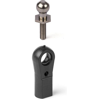 Kavan MAXI kloubek M3 s kulovým kloubem 6,0 mm ,šestihranou základnou a čepem M3 100 ks