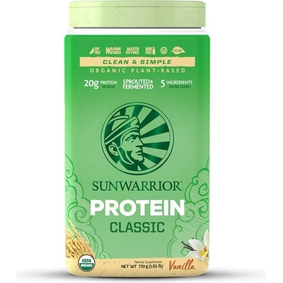 Sunwarrior Protein Classic BIO - Ванилия - 750гр