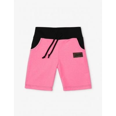 IceDress Drexiss kraťasy kapsy neon pink melír
