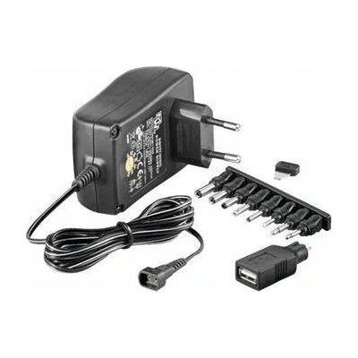 Univerzální napájecí adaptér 11 koncovek 3V - 12V max. 18W A – Zboží Mobilmania