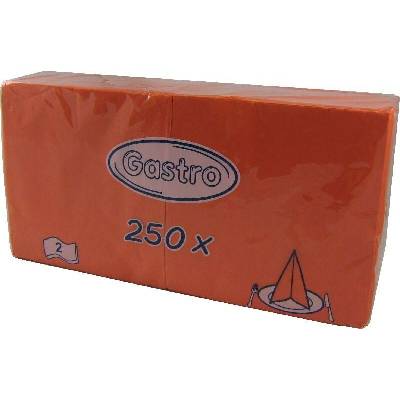 Wimex Obrúsok 2V oranžový 33x33cm 250ks