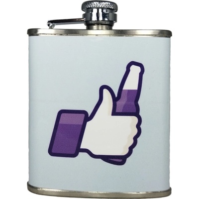 Ploskačka nerezová so vzorom vzor 180 ml