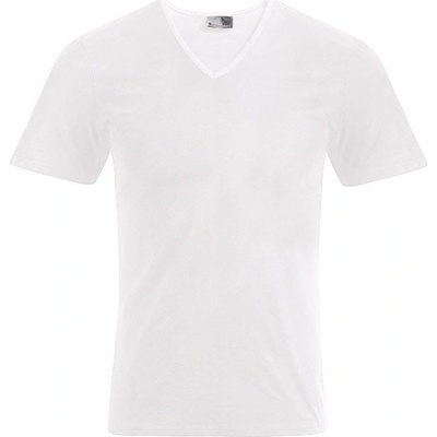 Promodoro tričko 3082 Slim Fit výstřihem do V krátký rukáv pánské COT40308200102-white
