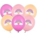 Party Deco Комплект Латексови Балони - Дъга (1 Пакет / 6 Бр. ) (sb14p-339-000-6)