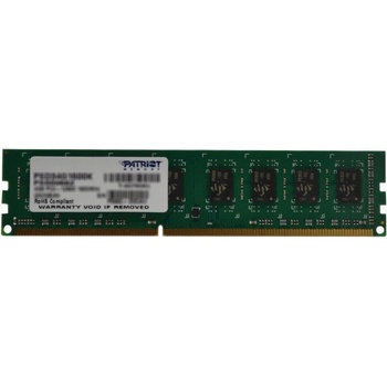 Patriot DDR3 4GB 1600MHz CL9 PSD34G16002