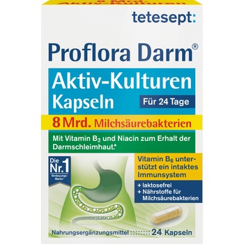 tetesept Proflora Активни култури за червата - 24 капсули