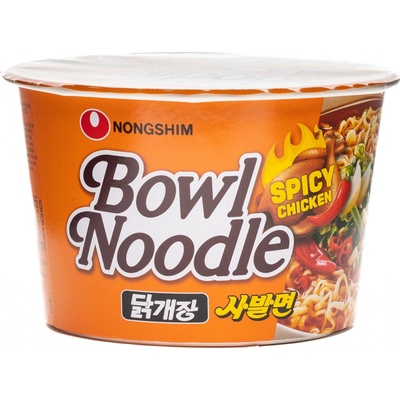 Nongshim Rezance veľká šálka kuracie ostré 100 g