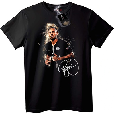 NOONEBRAND Тениска Neymar PSG Подпис - M, White