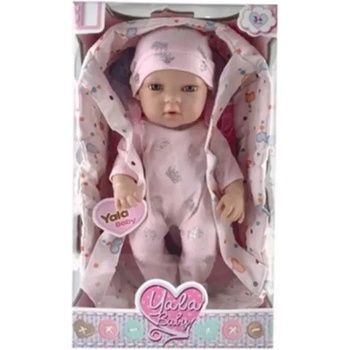 Global Express Новородено бебе в кошница Моисей - 30 см (yl2232f)