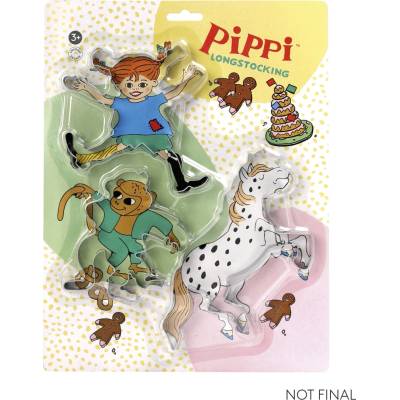 MICKI Pippi – sada vykrajovačiek na sušienky (3 ks)