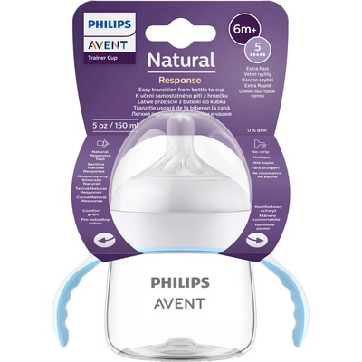 Avent Láhev na učení Natural Response bílá 150 ml
