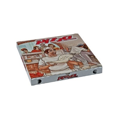 Krabice na pizzu 30 x 30 x 3 cm (100 ks)