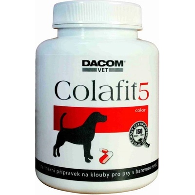 Colafit 5 na klouby pro psy barevné 100 tbl