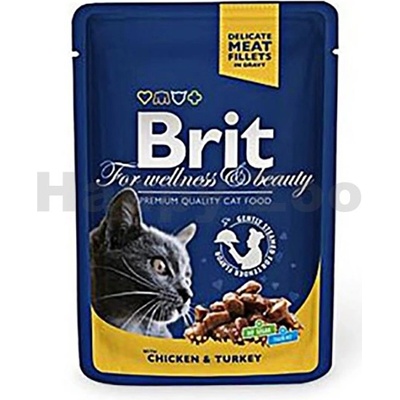 Brit Premium Cat Chicken & Turkey 100 g