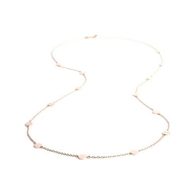 Tommy Hilfiger Peniažkový náhrdelník vo farbe ružového zlata TH2700518