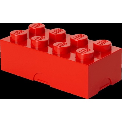 LEGO® Storage Box na desiatu červený