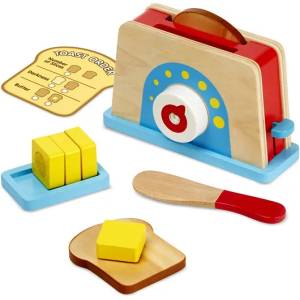 Melissa & Doug Дървен Тостер - Melissa and Doug