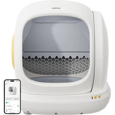 UBPet UBPet C20 интелигентна самопочистваща се котешка тоалетна, бял (UCAT C20)