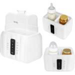 Lionelo Thermup Double White Bottle Warmer 6in1 Многофункционален нагревател за бебешки бутилки 6 в 1