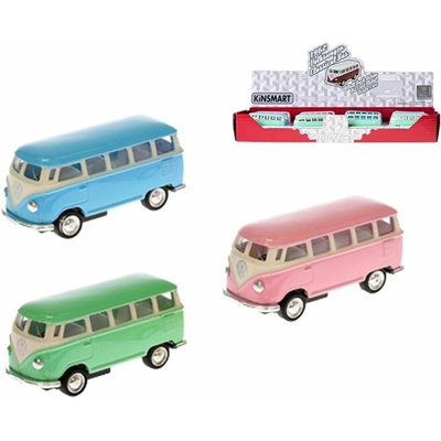 Kinsmart Mikro Trading Autobus VW Classical 1962 7cm kov zpětný chod 1:64