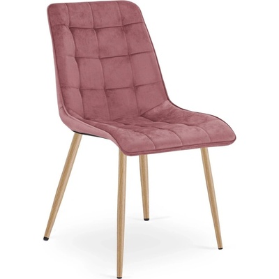 Textilomanie Split velvet růžová