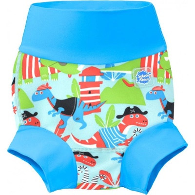 Splash About Nové Kojenecké plavky Happy Nappy - Pirát Dino