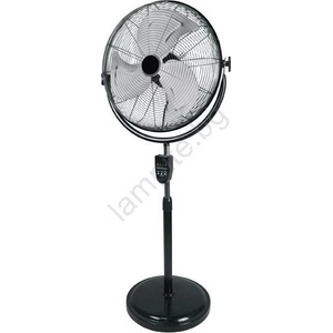 EUROLAMP Индустриален подов вентилатор 100W/230V Ø46 cm черен (EU0741)