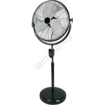 EUROLAMP Индустриален подов вентилатор 100W/230V Ø46 cm черен (EU0741)