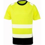 Result R 502X / Унисекс светлоотразителна тениска - флуоресцентно жълто/черно 2XL/3XL XXL/XXXL (30502Xf7236)
