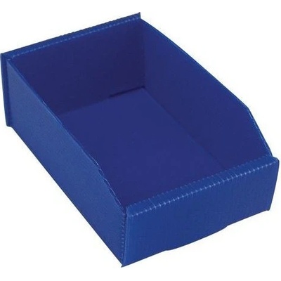 Manutan Kartónový box, 6,5 x 12 x 18 cm, modrý