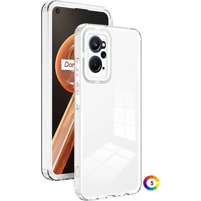 OPPO Realme 9i / OPPO A36 / A76 / A96 Силиконов Калъф Transparent TPU и Протектор