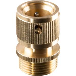 TopGarden Съединител за маркуч 3/4" външна резба, месинг tg