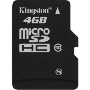 Image 1 of Kingston microSDHC 4GB Class 10 (SDC10/4GB)