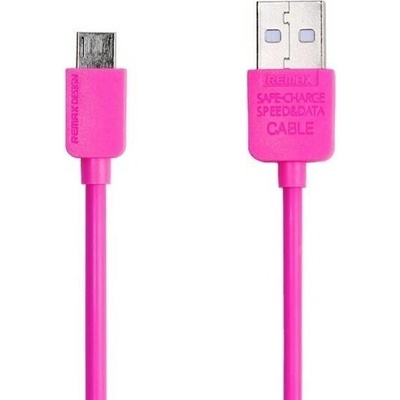 Remax AA-1107 Micro USB, růžový