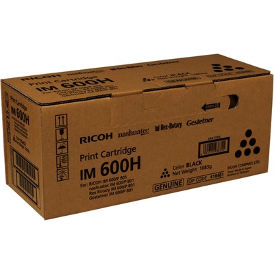 Ricoh Тонер касета Ricoh IM 600H, За Ricoh P801, IM600F, 40000 копия, Черен (418481)