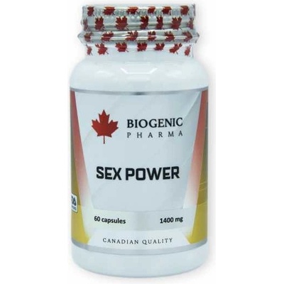 Biogenic pharma Sex power 60 kapsúl