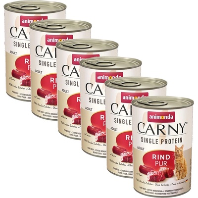 Animonda Carny Adult Single Protein - Чисто говеждо 6 x 400 г
