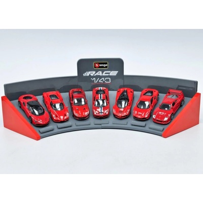 Bburago Ferrari 7er Set 1:43
