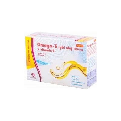 Galmed Omega-3 rybí olej forte 180 kapsúl