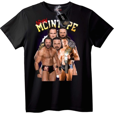 NOONEBRAND Тениска Drew McIntyre Wrestling - 2XL, White