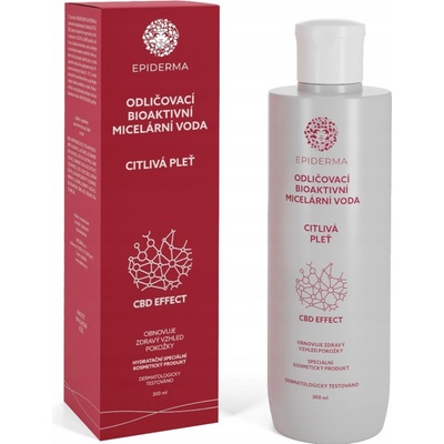 Epiderma bioaktivní CBD micel.voda odlič. 300 ml