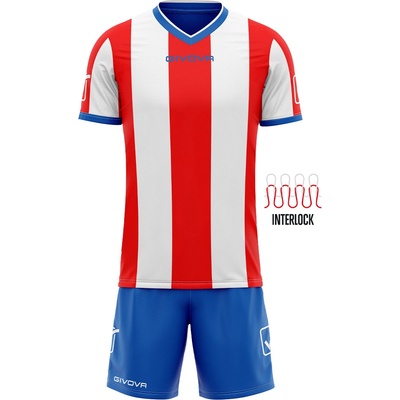Givova Catalano červená/bílá 1203