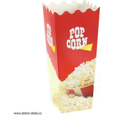 Box na POPCORN střední, 25 ks