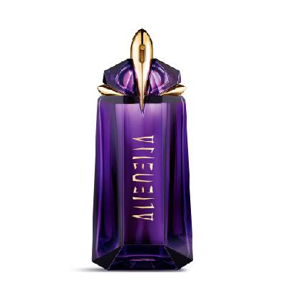 Alien Eau de Parfum for women, woody-floral perfume smells of amber, extraordinary fragrance spray, refillable - 3439602802113