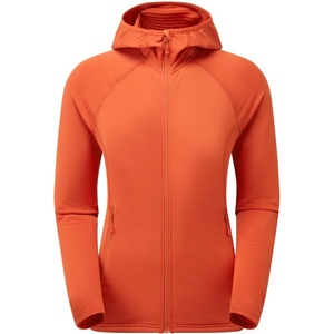 Montane Суитшърт с качулка Montane W Protium Lite Hoodie saffron red M