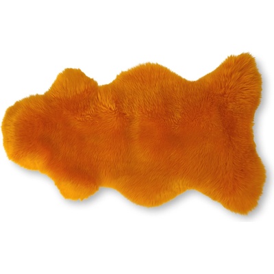 Wooline Ovčia koža oranžová