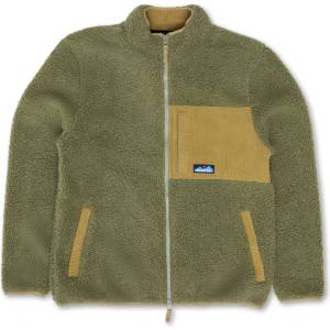 KAVU Мъжко поларено яке KAVU Wayside Fleece jacket - Moss Stone (005-6606-0511)
