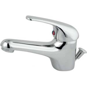 FERRO Titania Iris - Смесител за умивалник с метален излив, хром 92002, 0 (92002,0)