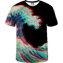 Aloha From Deer Great Wave 3D T-Shirt black