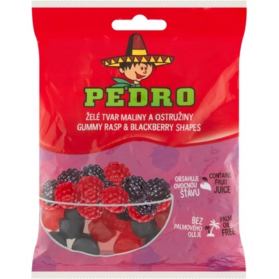 Pedro maliny a ostružiny 200 g